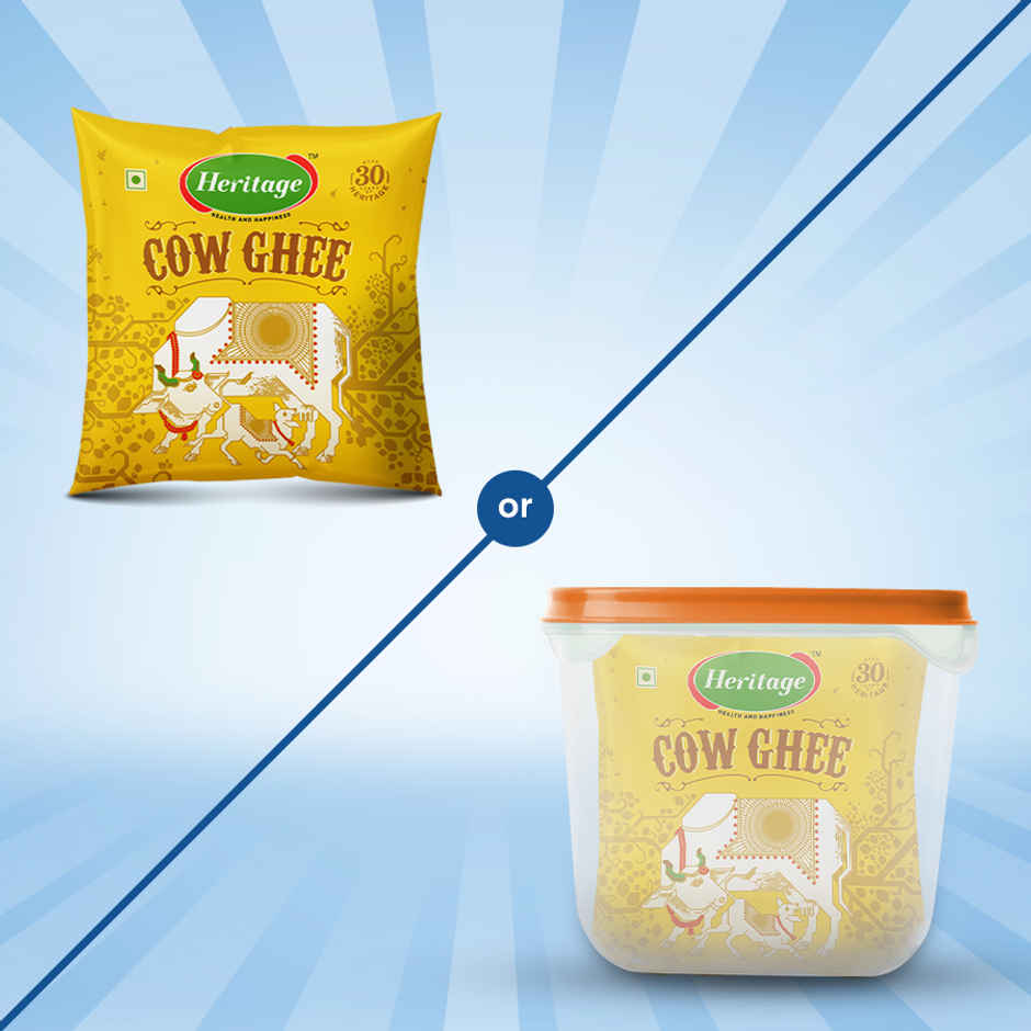Heritage Cow Ghee | Pouch | Pure & Classic