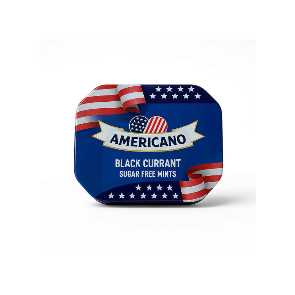 Americano Sugar Free Mint - Blackcurrent