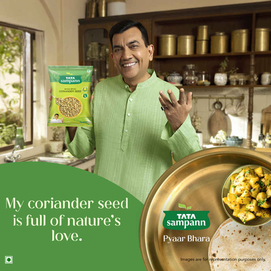 Tata Sampann Coriander Whole | Dhaniya | Whole Spices, Natural Oils with Rich Aroma