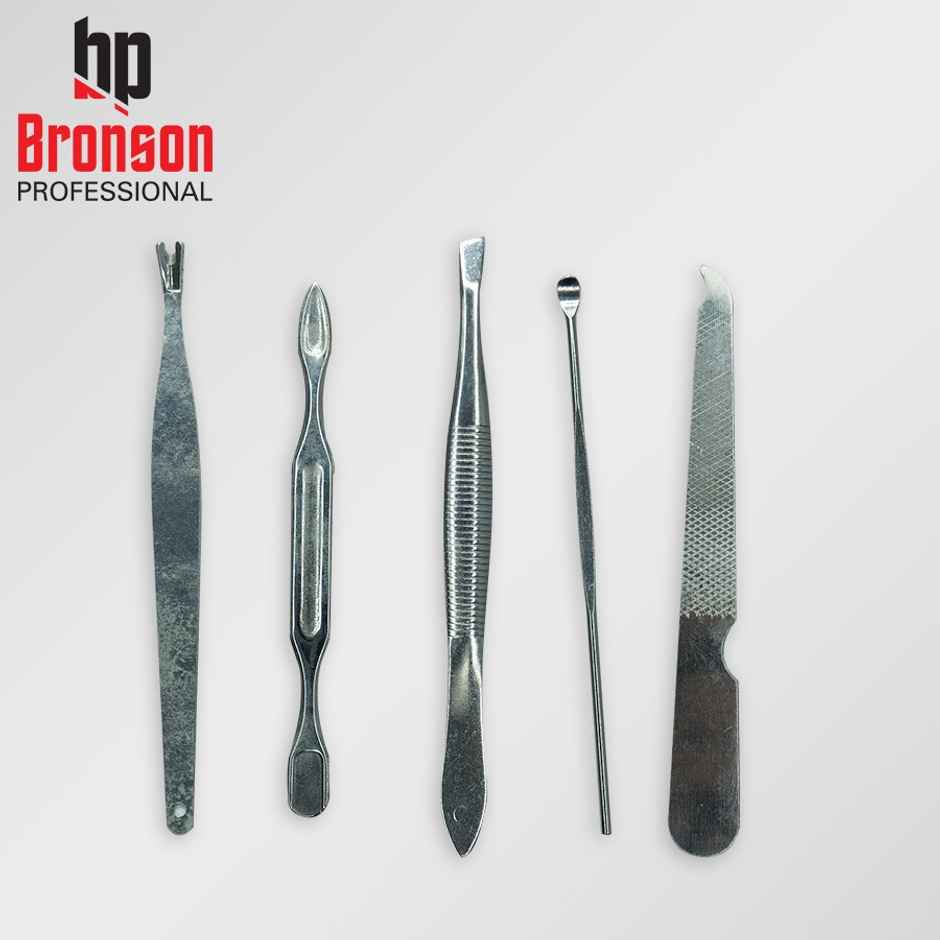 Bronson Professional Manicure Pedicure Kit 9 IN 1