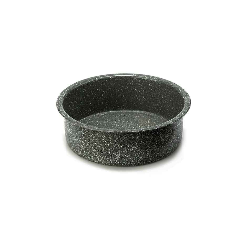 Petals Granite Non Stick Coating Round Cake Baking Mould Pan