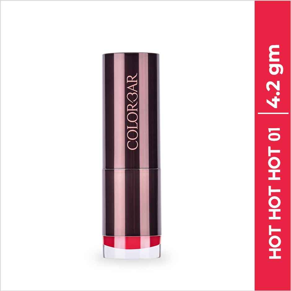 Colorbar VML001 Lipstick - Hot Hot Hot | Smudge Proof