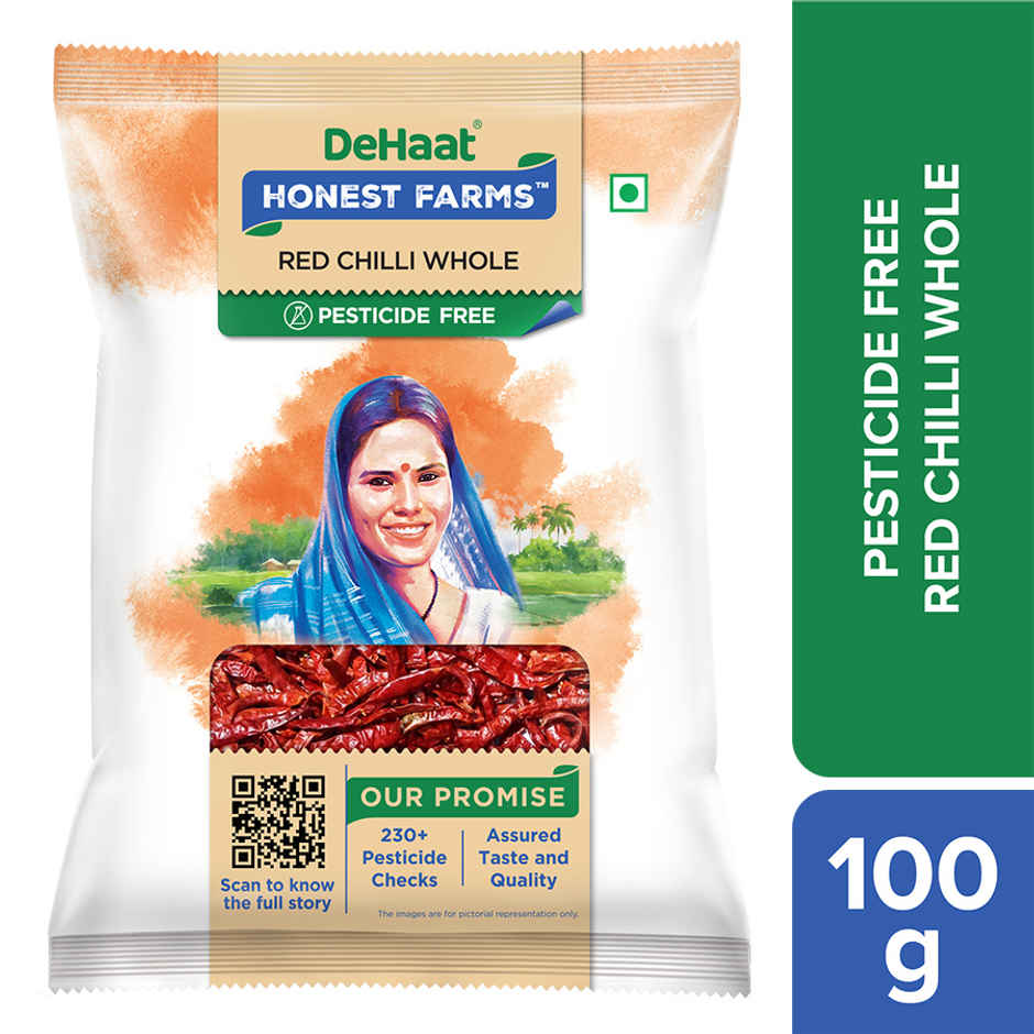 DeHaat HF Pesticide Free Red Chilli Whole