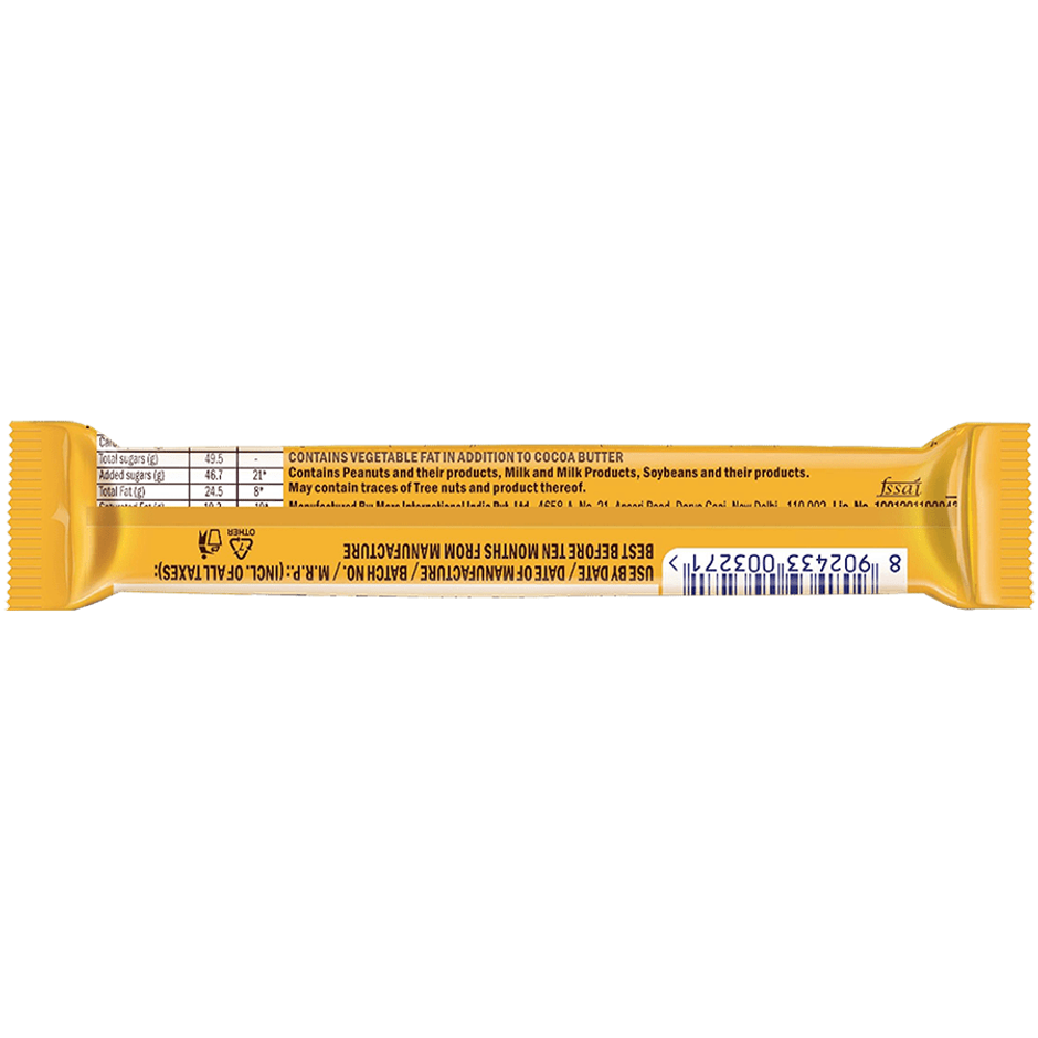 Snickers Butterscotch Flavoured Chocolate Bar | Loaded with Crunchy Peanuts, Nougat & Caramel