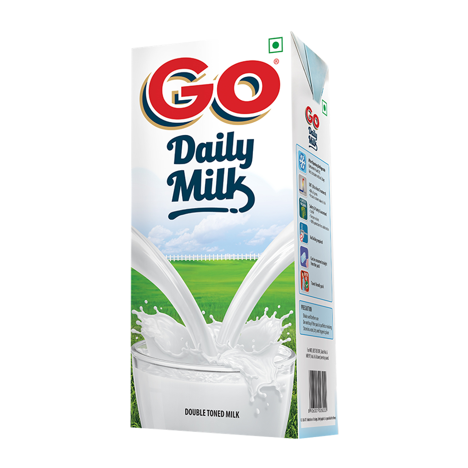 Go Daily Double Tonned Milk Tetra Pack