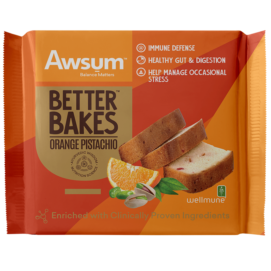 Awsum Better Bakes Orange Pistachio Cake | Bakery Delight