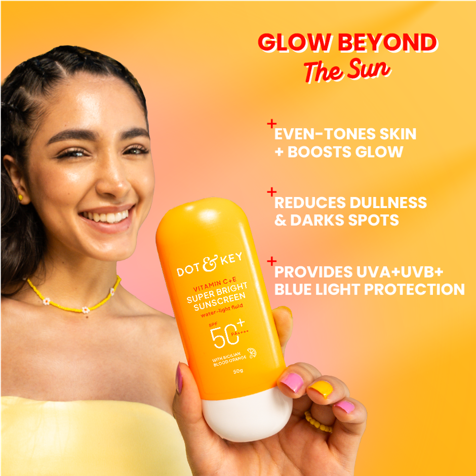 Dot & Key Vitamin C + E Super Bright Sunscreen SPF 50 Combo