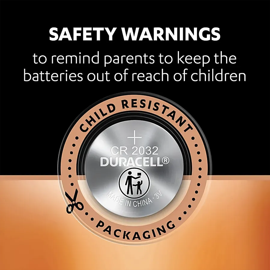 Duracell 3V Lithium Coin Battery|CR2032 |Pack of 2