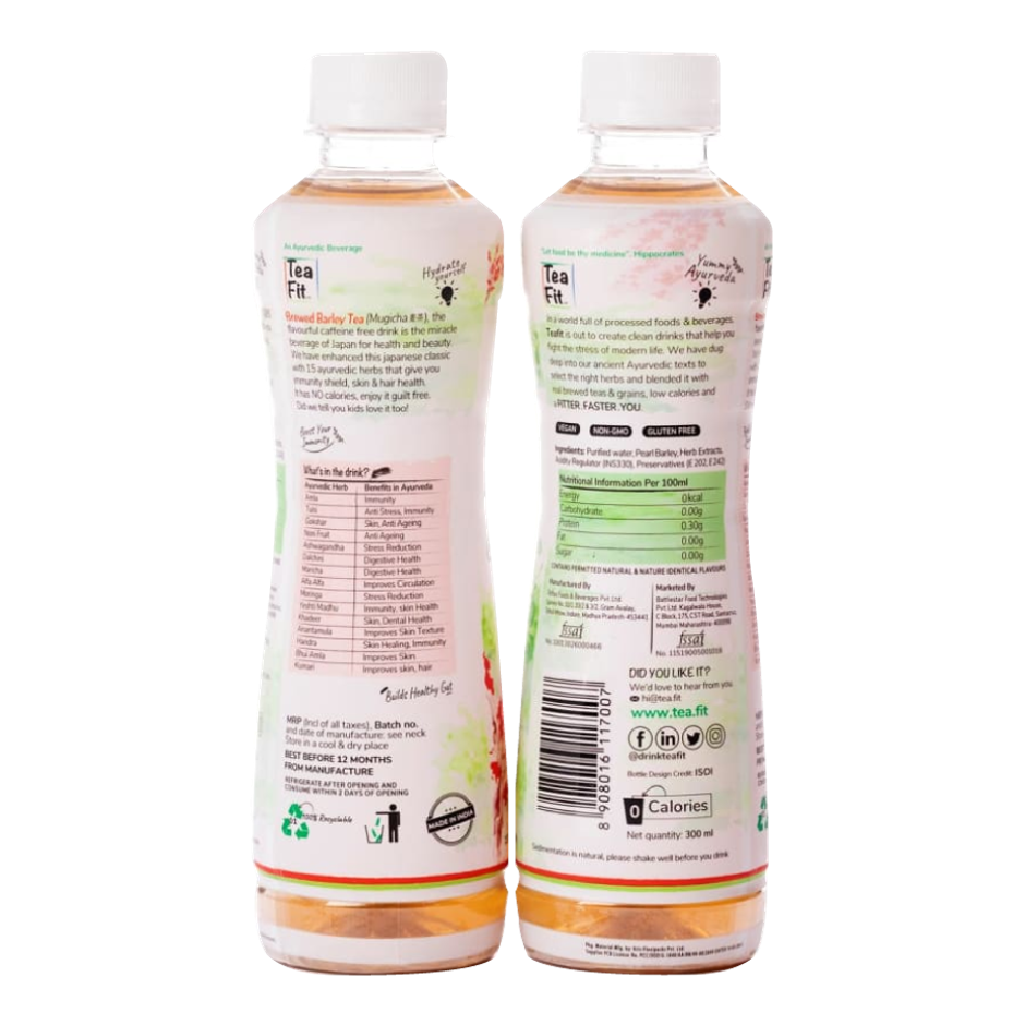Teafit Unsweetened Barley Iced Tea