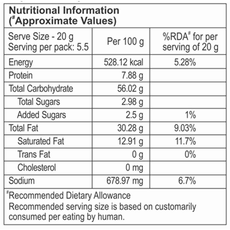 Yellow Diamond Cream N Onion Chips | Savoury & Crunchy