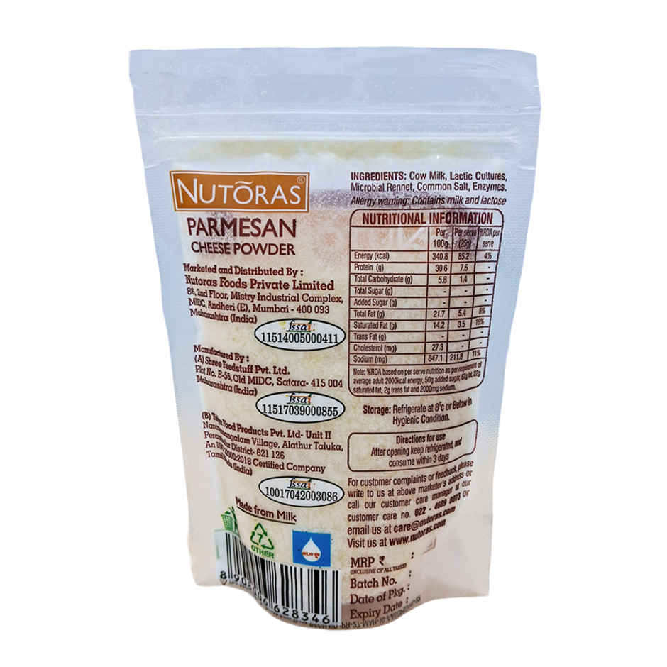Nutoras Parmesan Cheese Powder