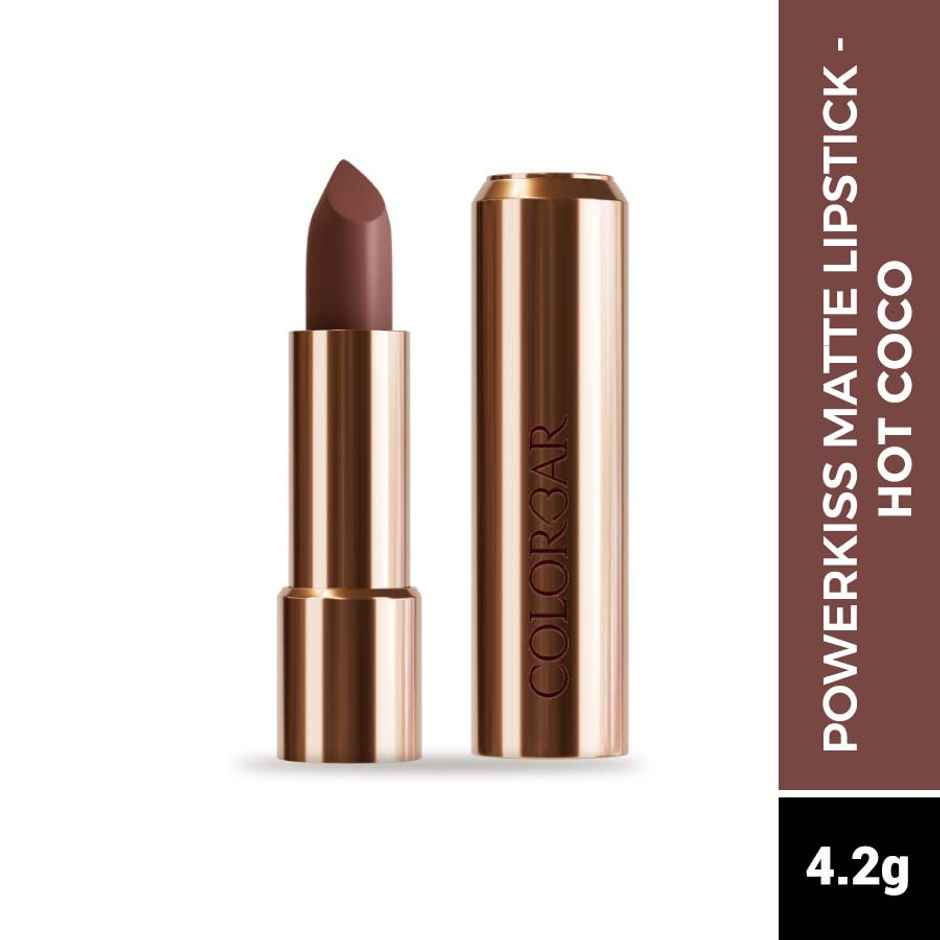 Colorbar Powerkiss Matte Lipstick - Hot Coco