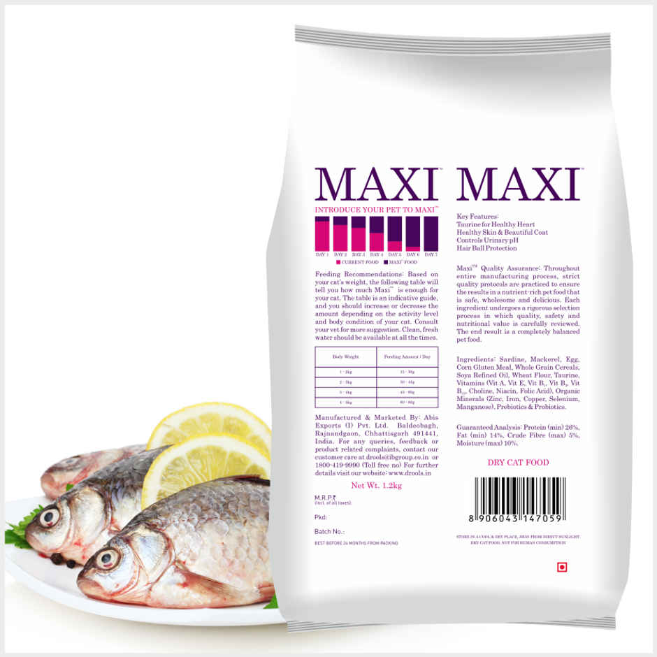 Maxi Persian Ocean Fish Dry Cat FOOD