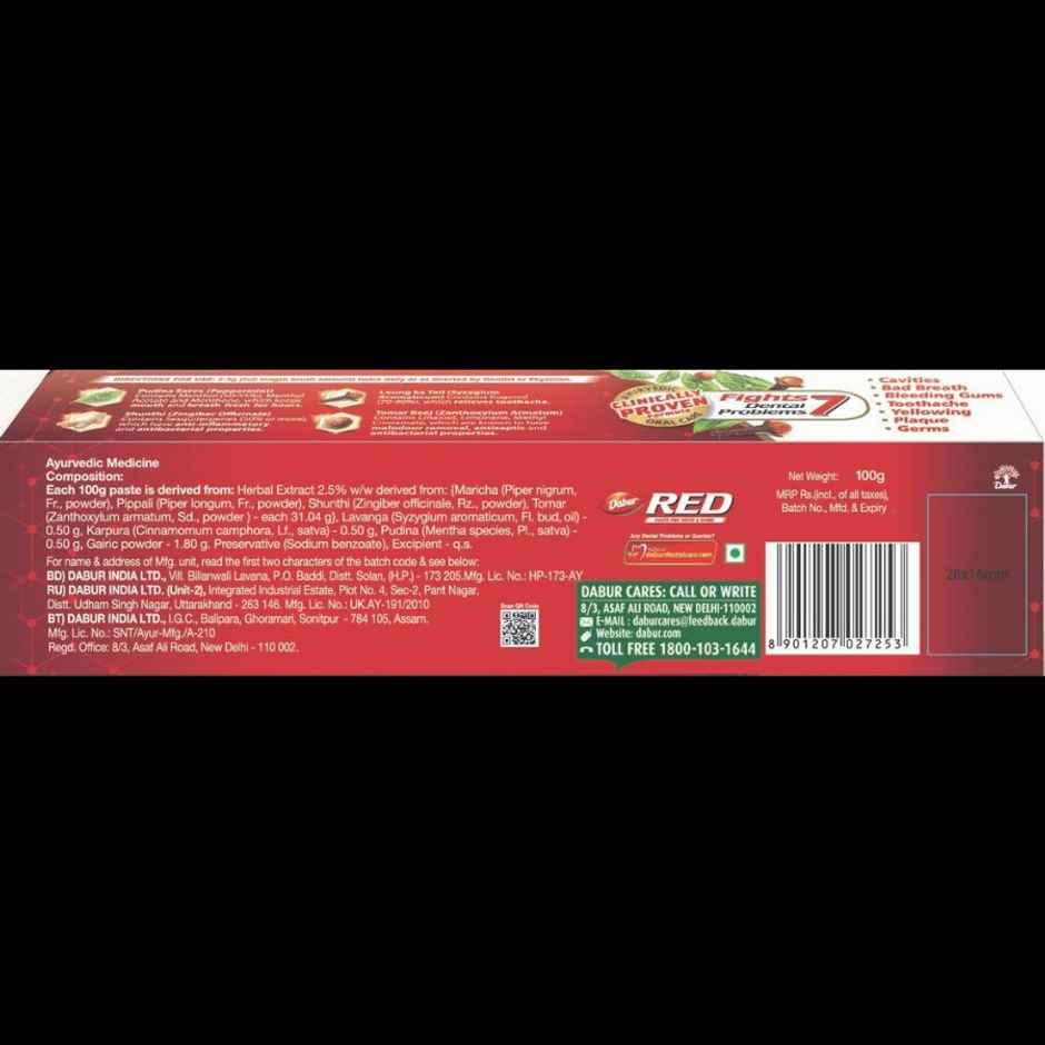 Dabur Red Ayurvedic Toothpaste