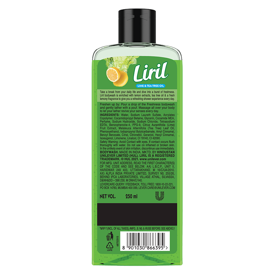Liril Lemon and Tea Tree Oil Body Wash