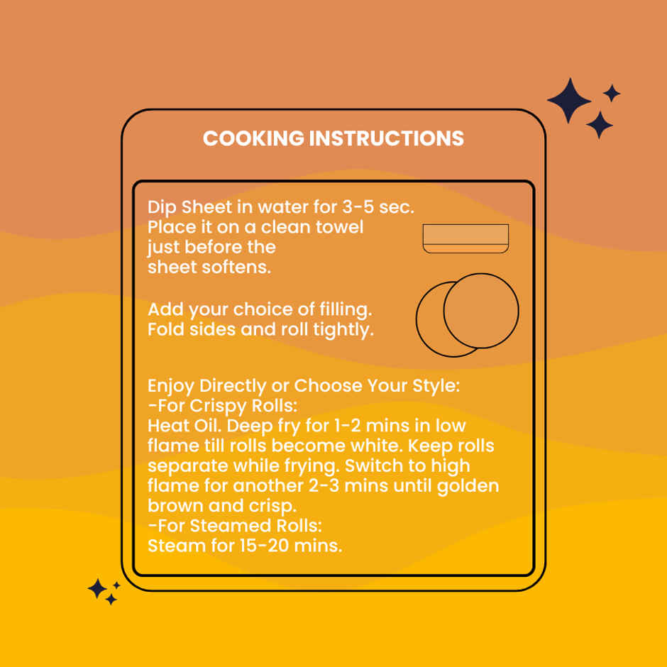 Jvapa Rice Paper | 22cm Round | Rice | Naturally Gluten-Free | Spring rolls & Dumplings Combo