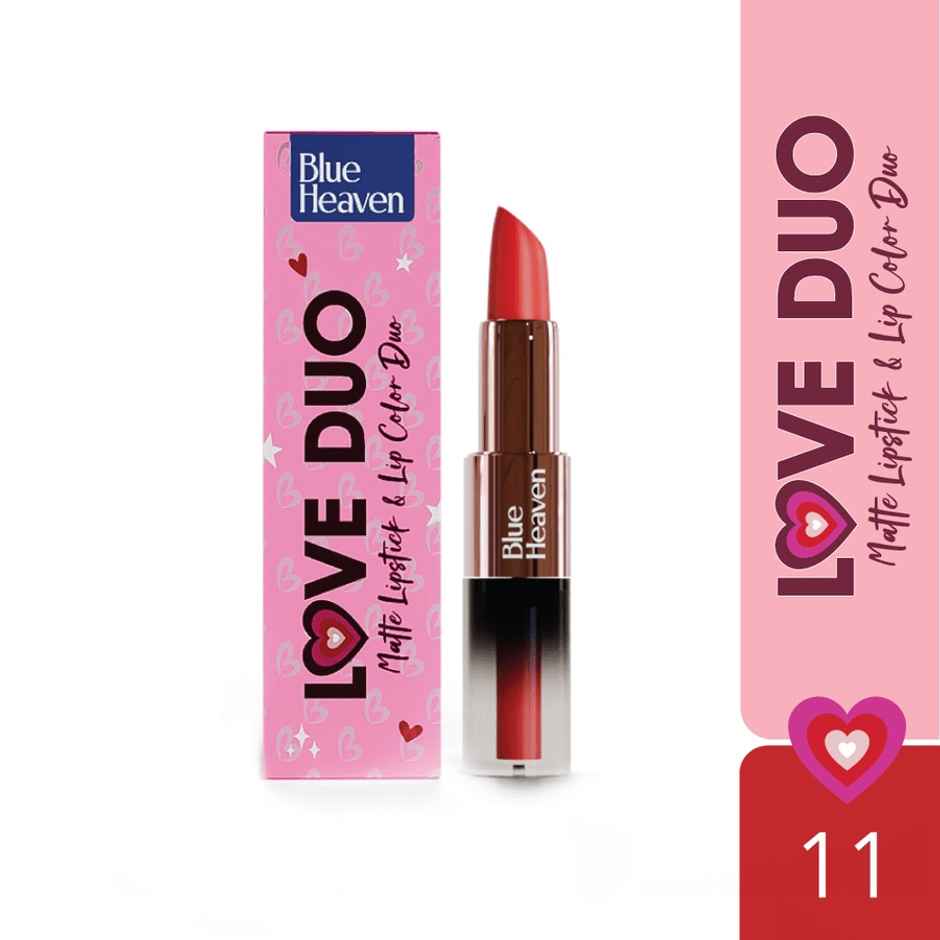 Blue Heaven Love Duo 2 in1 Dual Sided Lipstick for women - 11