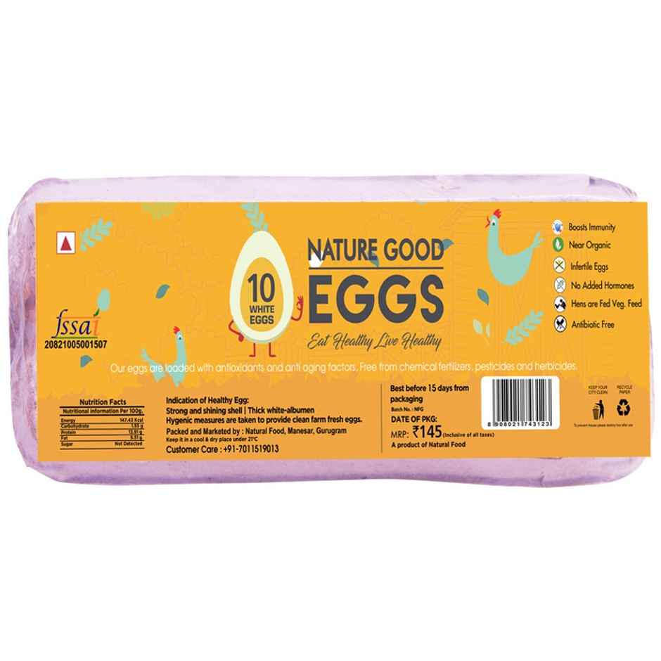 Nature Good White Eggs