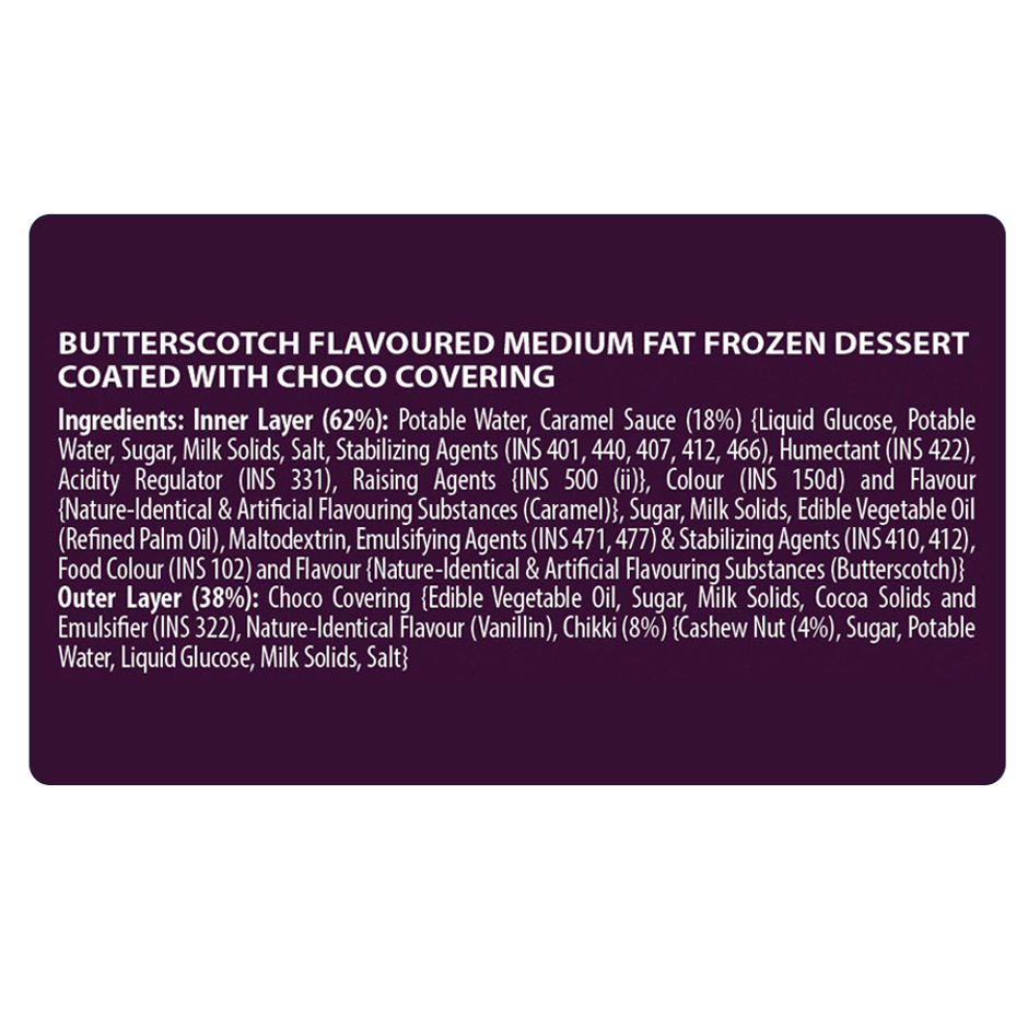 Creambell Maxxum Caramel Butter Scotch Stick