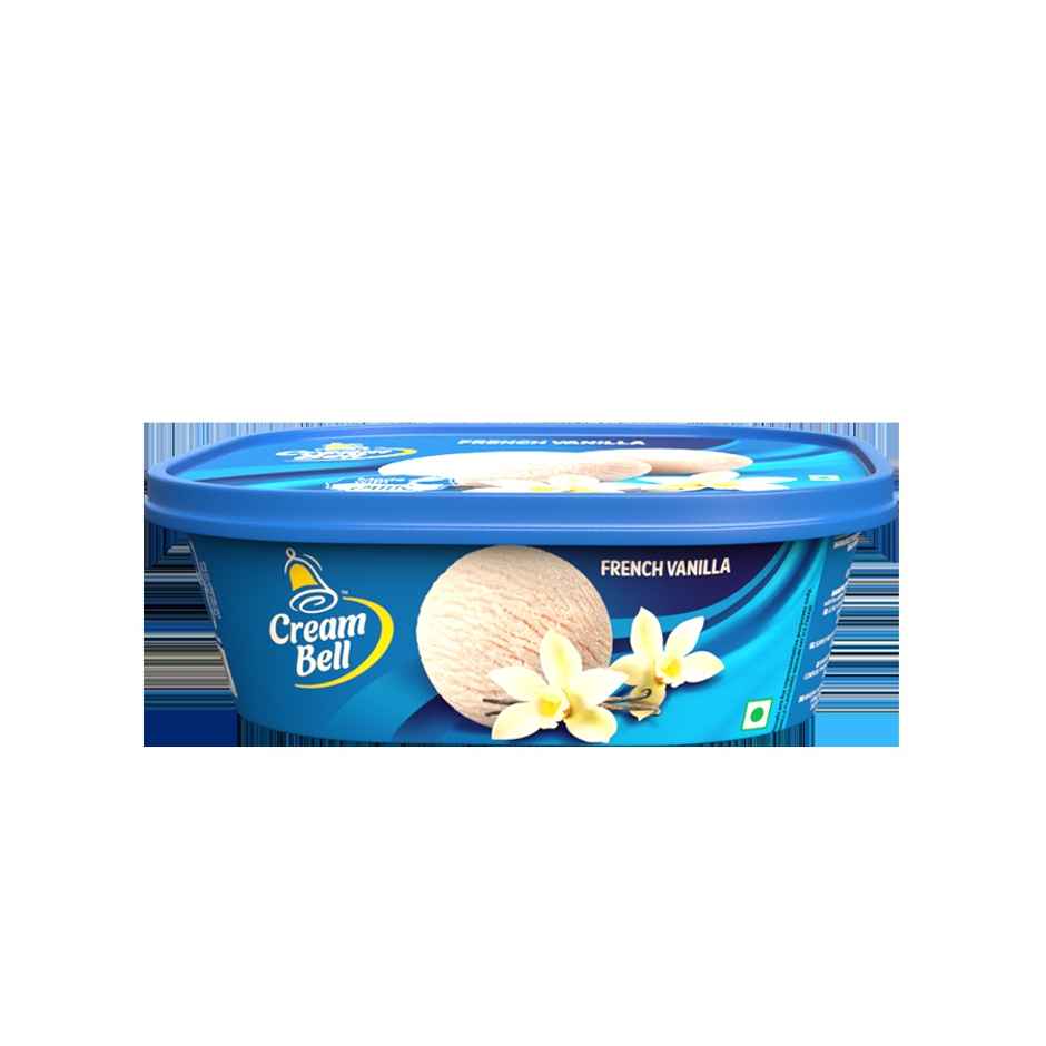 Cream Bell French Vanilla Ice Cream Tub | Smooth & Enjoyable
