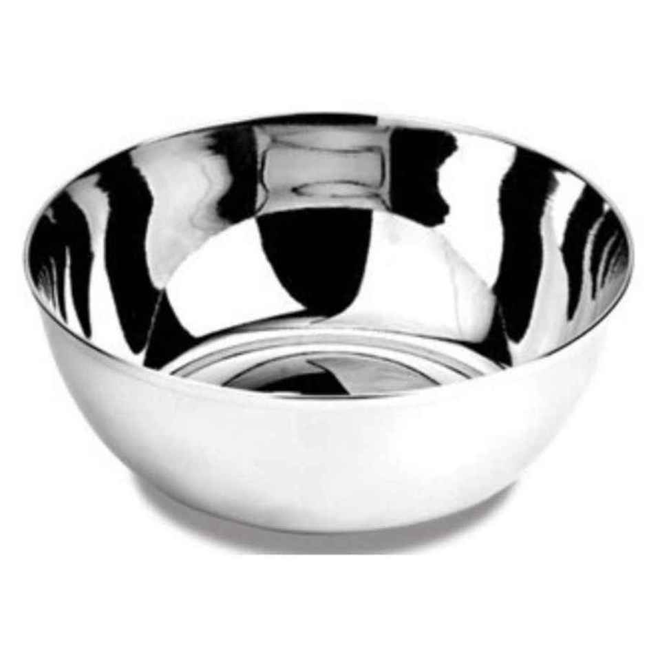 Petals Premium Stainless Steel Halwa-namkeen-snacks Dessert Watti Katori Bowl | 10 cm | Set of 2