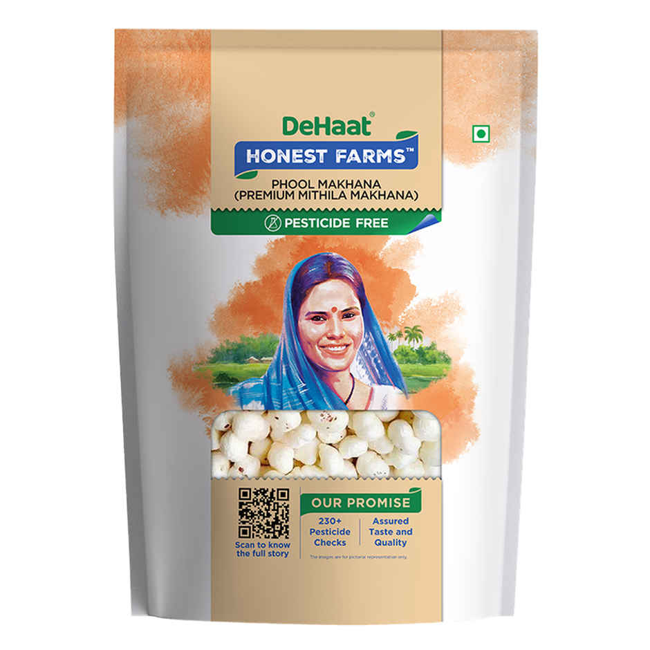 DeHaat HF Pesticide Free Mithila Makhana | Premium