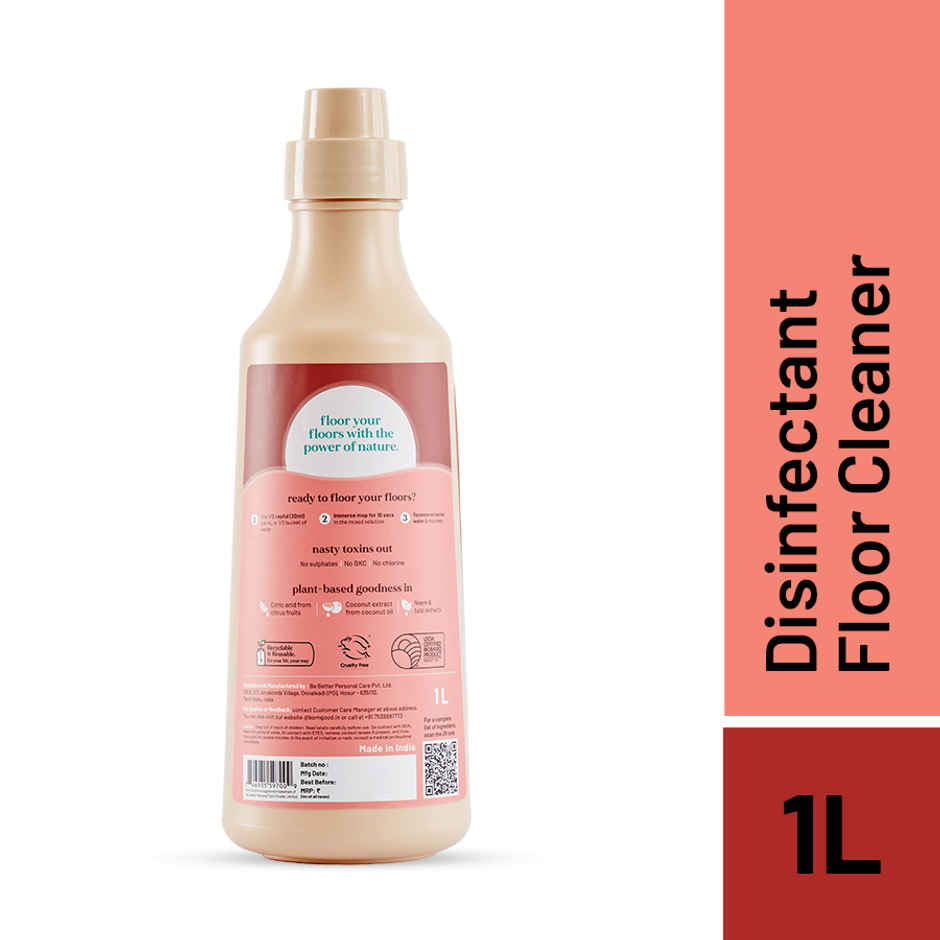 Born Good Plant Based Turkish Applewood Floor Cleaner | Biodegradable, Non-Toxic and Eco-Friendly Combo