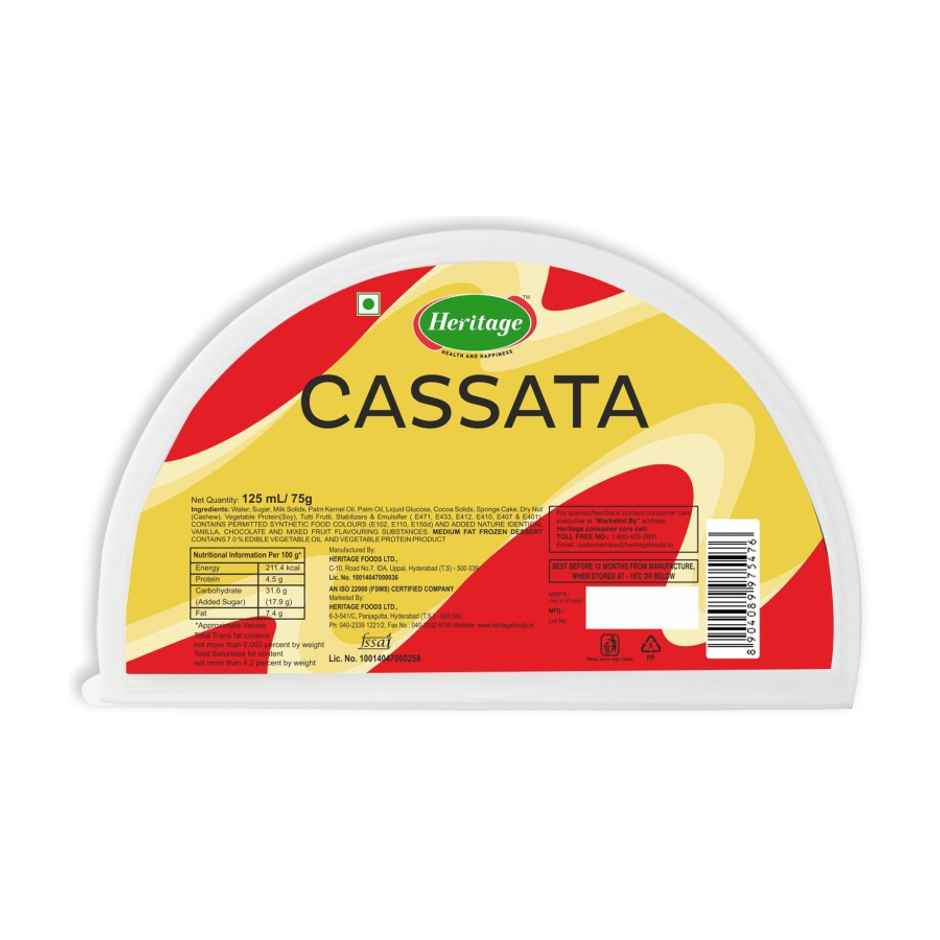 Heritage Chocolate Tray Cassata