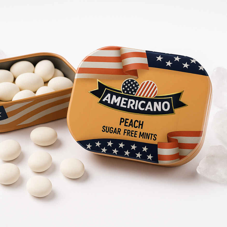 Americano Sugar Free Mint - Peach
