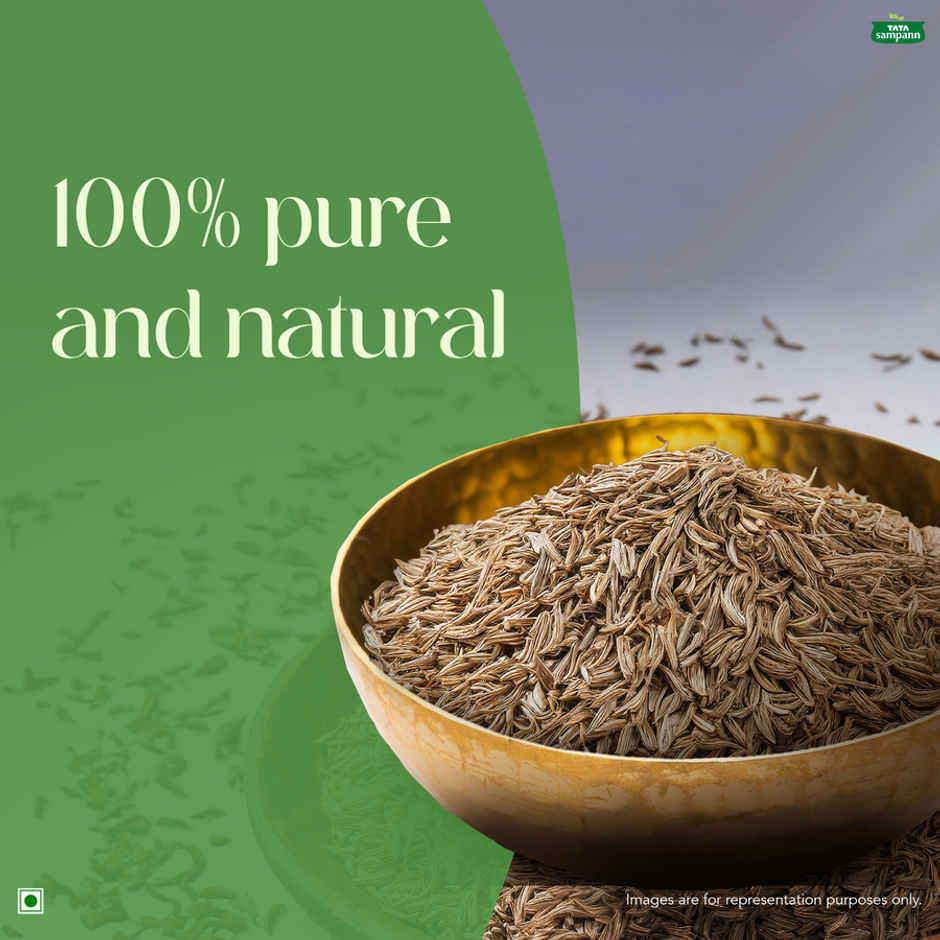 Tata Sampann Cumin Seed (Jeera) | Whole Spices, Natural Oils with Rich Aroma