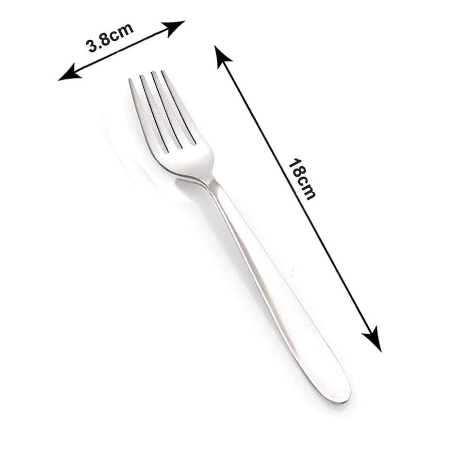 Petals 6 Pcs Stainless Sigma 18 cm Dessert Fork Cutlery