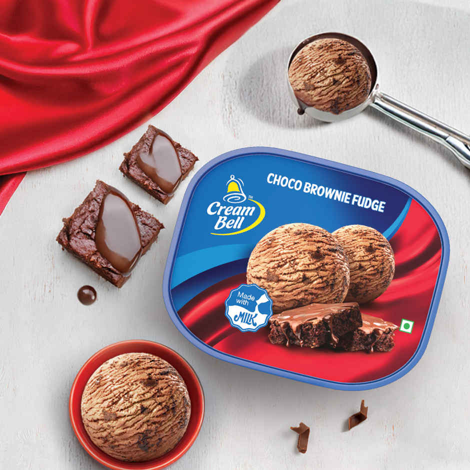 Cream Bell Choco Brownie Ice Cream Tub