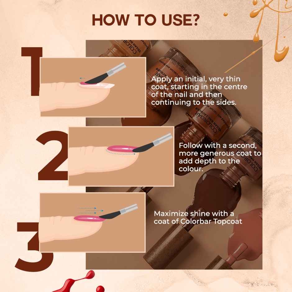 Colorbar Vegan Nail Lacquer - Bronzer