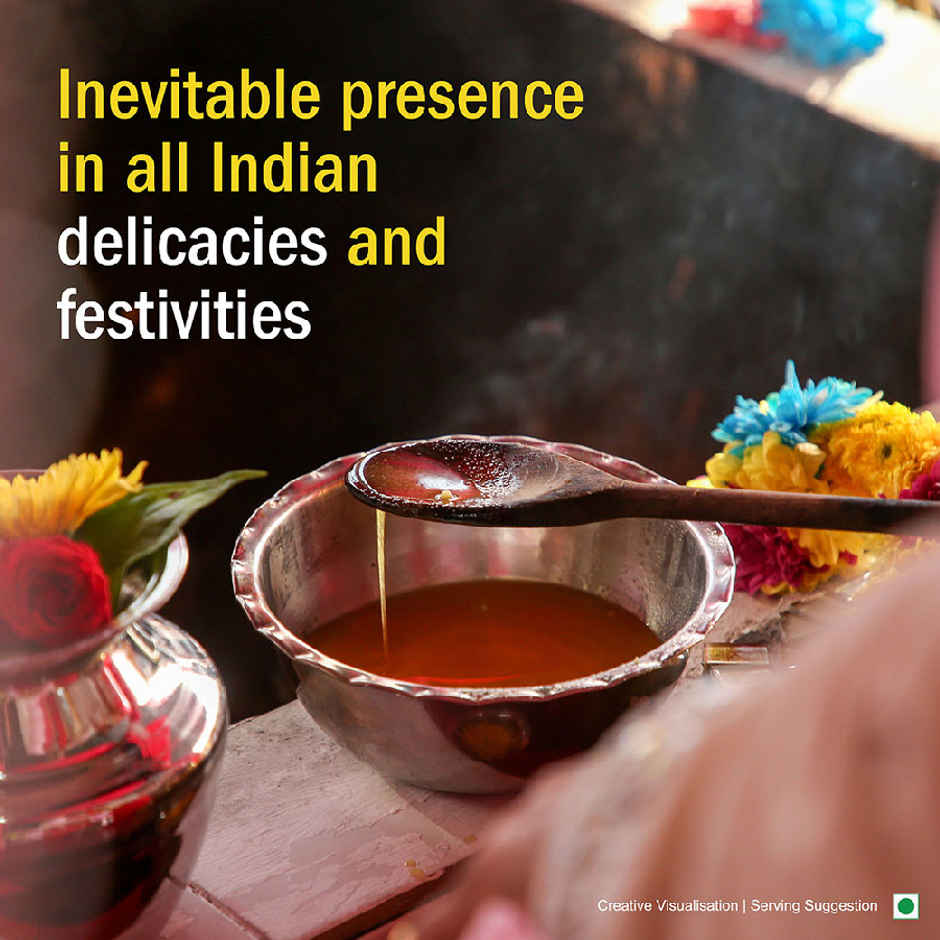 Aashirvaad Pure Cow Ghee, PET Jar, Rich Aroma