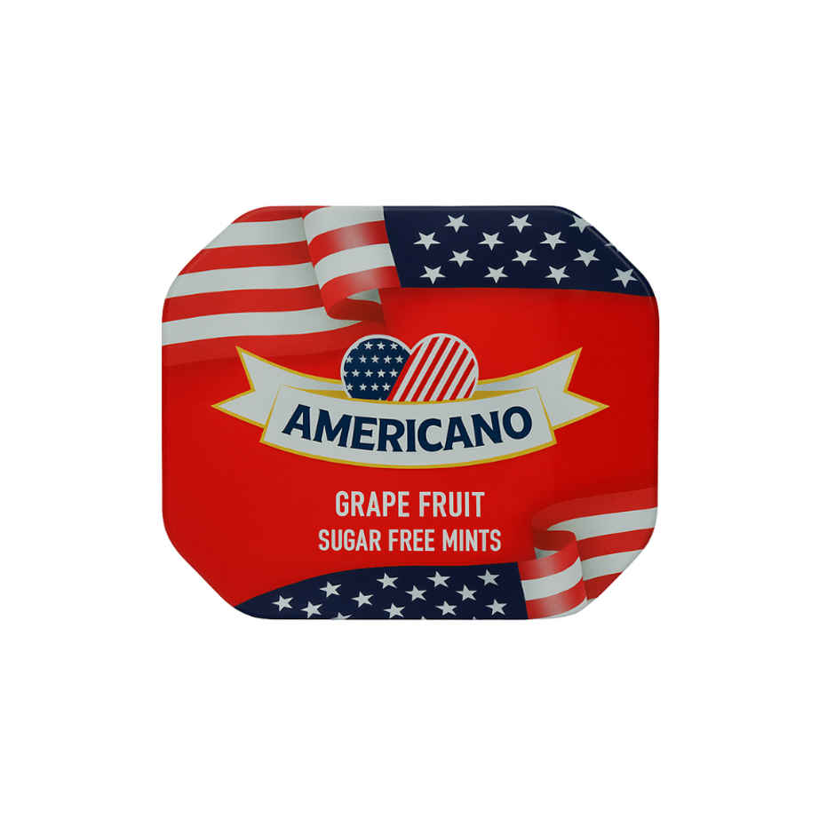 Americano Sugar Free Mint - Grape Fruit