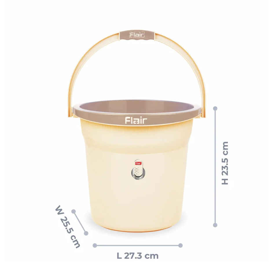 Flair Estella Home Bucket | 8 L | Beige