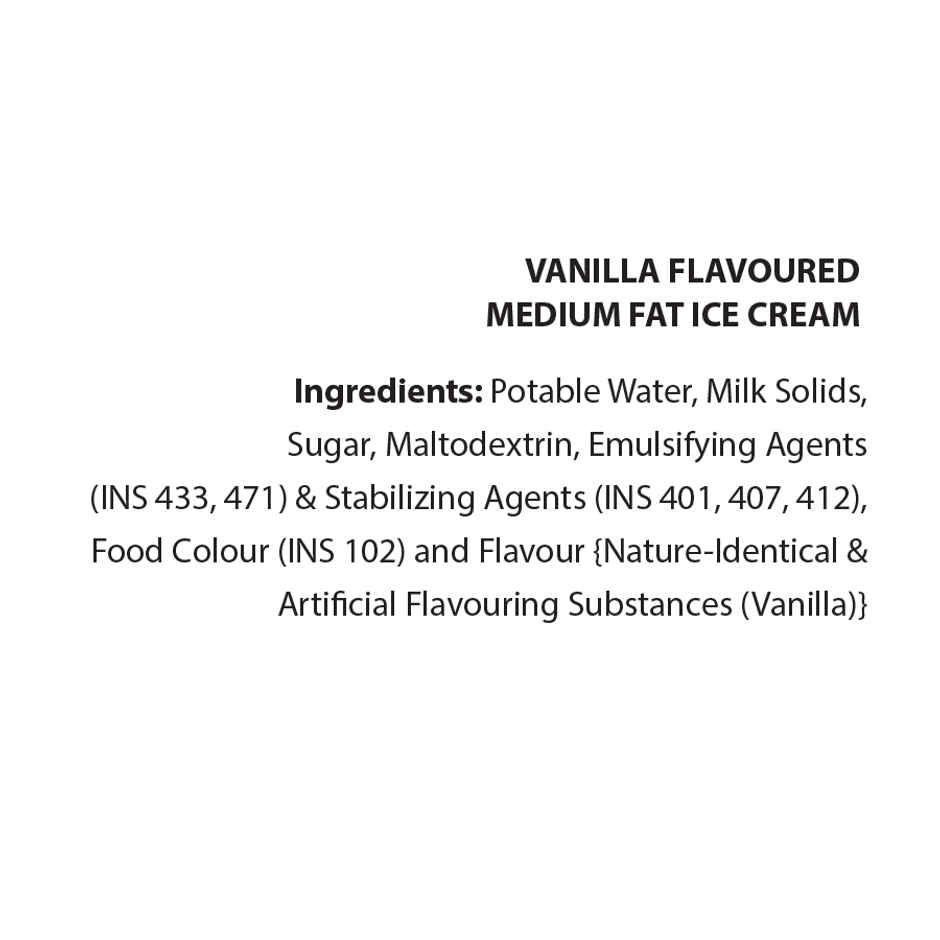 Cream Bell French Vanila Ice Cream Tub