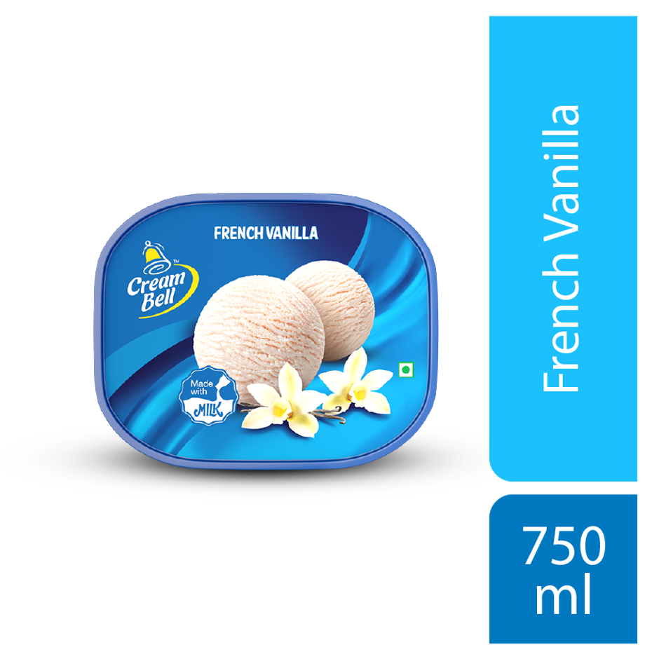 Cream Bell French Vanila Ice Cream Tub