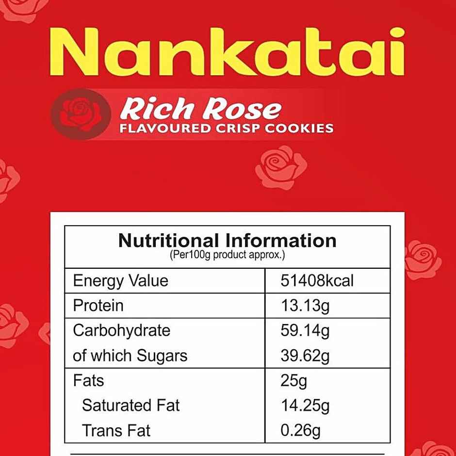 Palekar Rich Rose Nankhatai | Traditional Cookies