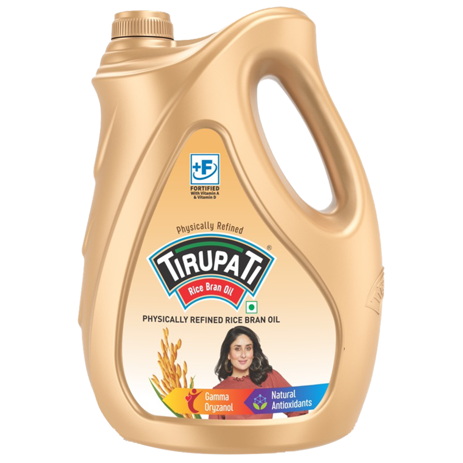 Tirupati Refined Rice Bran Oil | Jar
