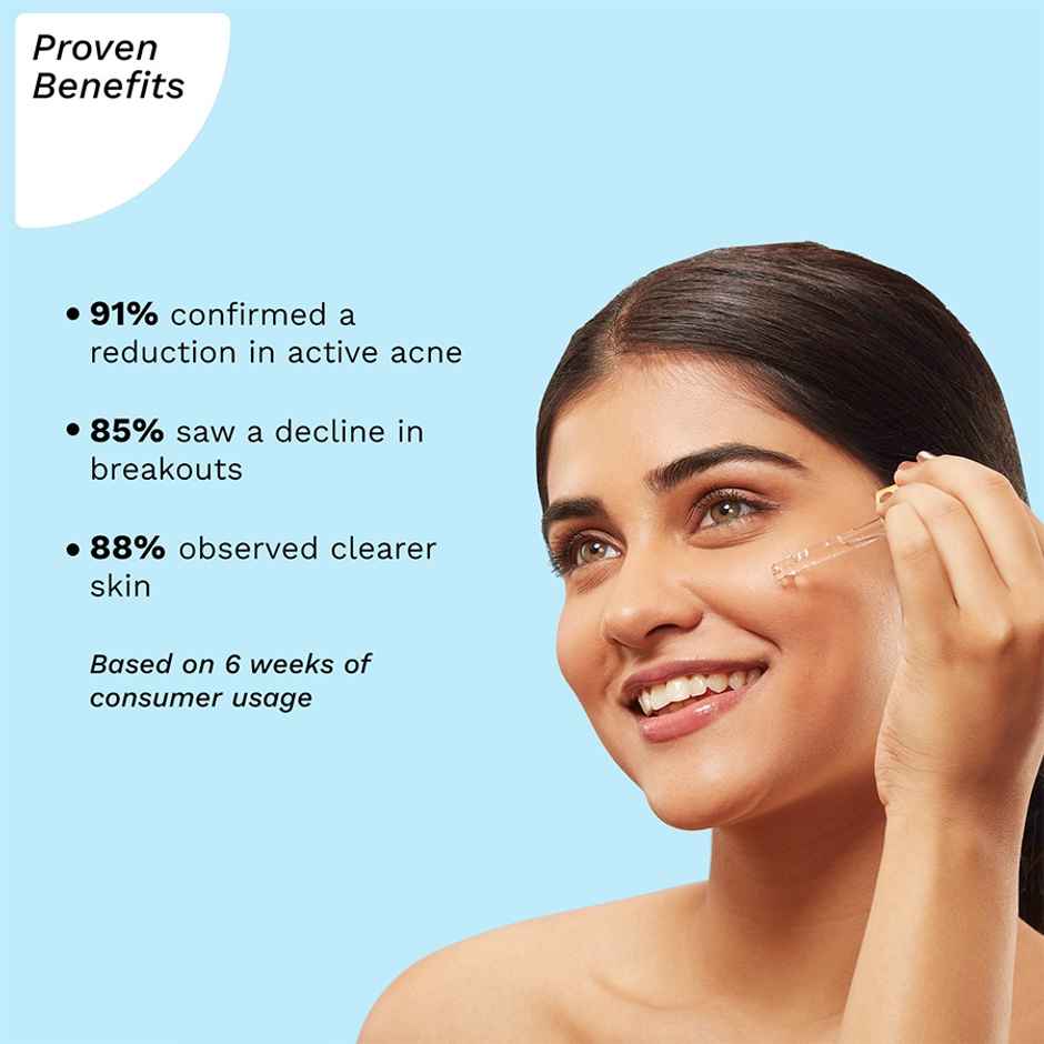 Pilgrim Korean Anti Acne Serum for Oily & Acne Prone Skin with 1% Salicylic Acid + 3% Glycolic Acid