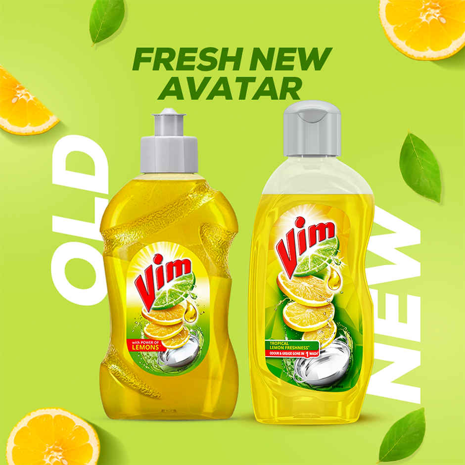 Vim Lemon Dishwash Liquid Gel