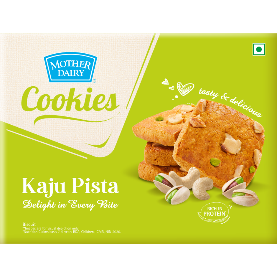 Mother Dairy Kaju Pista Cookies