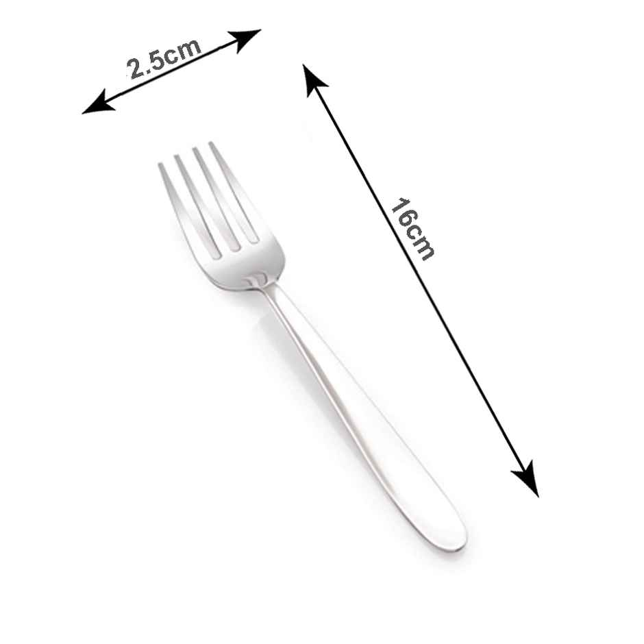 Petals 6Pcs Stainless Steel Sigma 16 Cm Master Baby Fork