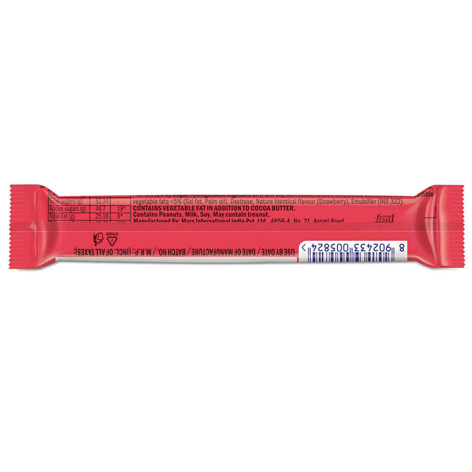 Snickers Berry Whip Creamy Peanut Chocolate Bar