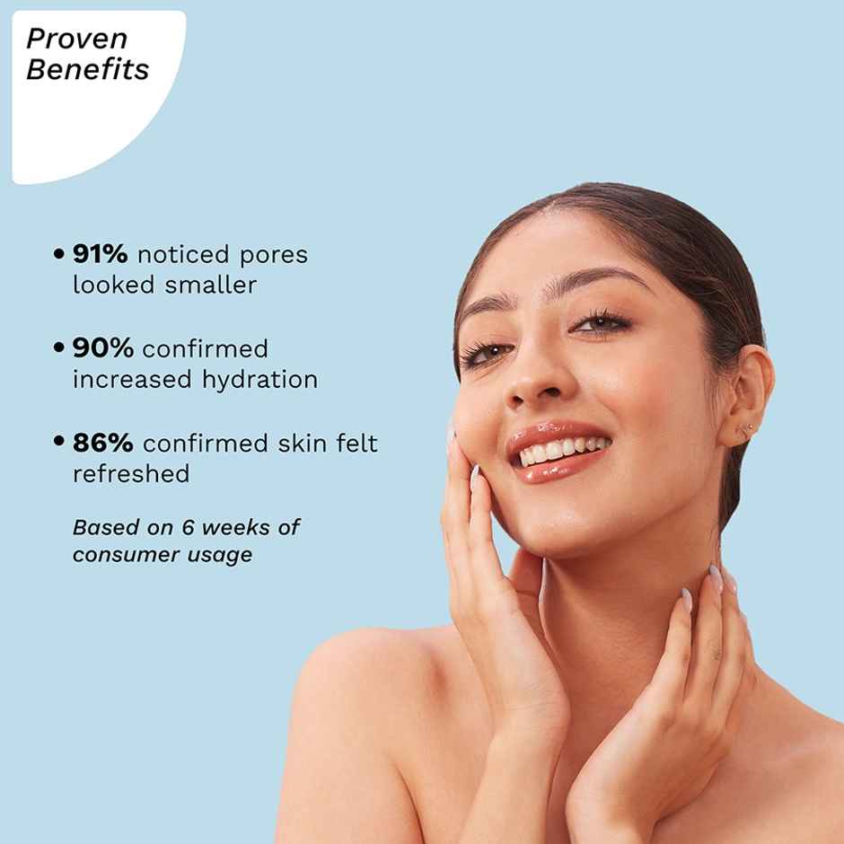 Pilgrim White Lotus Refreshing Face Mist & Toner For Glowing Skin & Reducing Open Pores