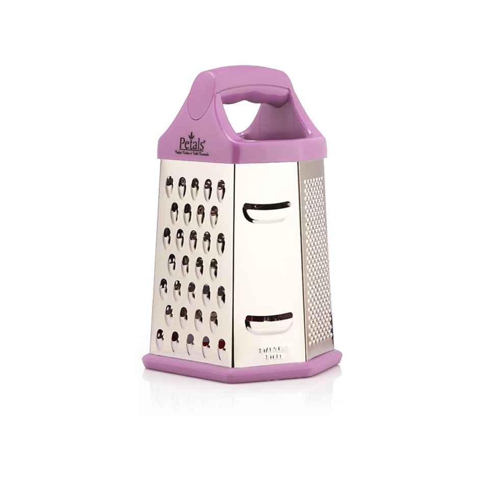 Petals 6 Sided Non Slip Hex Universal Kitchen Vegetable Grater Slicer | 20 cm