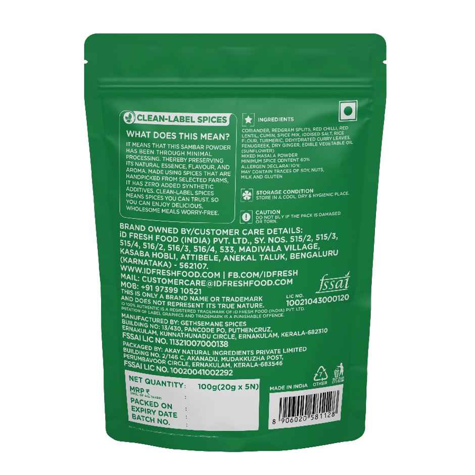 iD Fresh Sambar Powder
