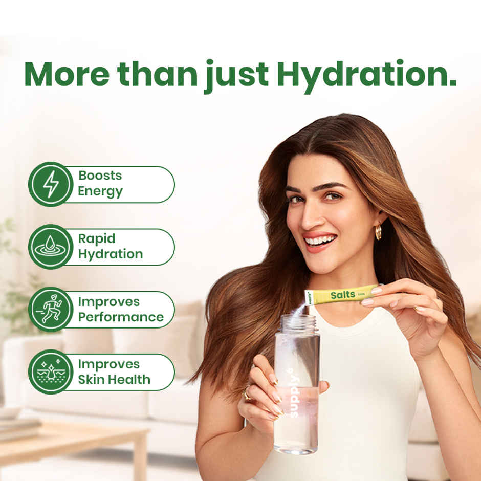 Supply6 Salts | Electrolyte Mix | Lime | Sodium | Potassium | Magnesium | Zinc | Fiber