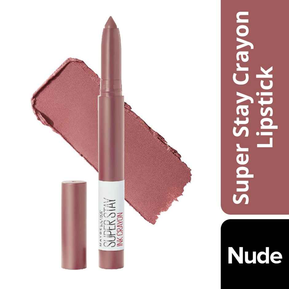 Maybelline Super Stay Crayon Lipstick, 15 Lead the way